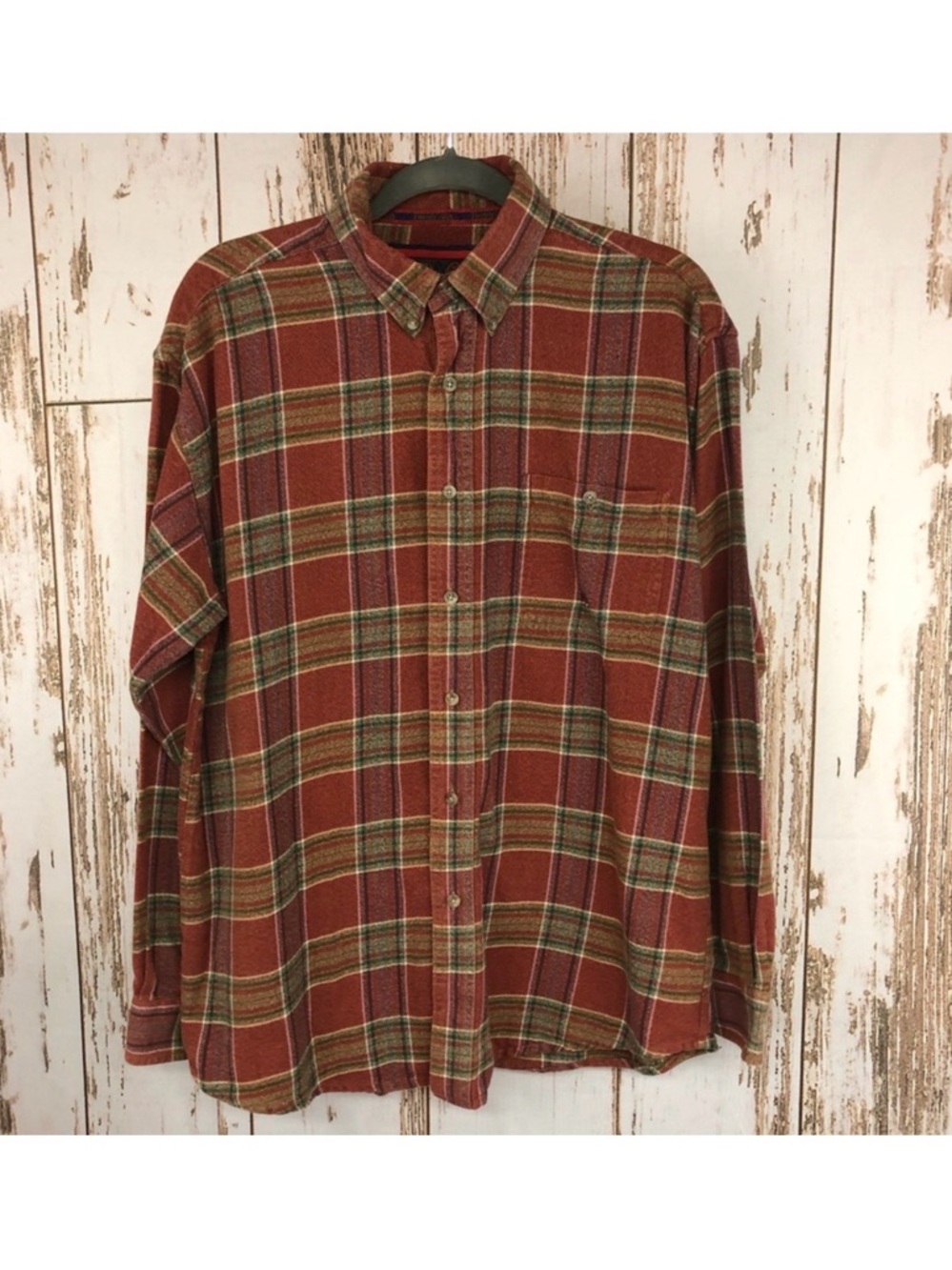 Twenty X, Plaid Button Up Shirt, Large. In excellent condition!